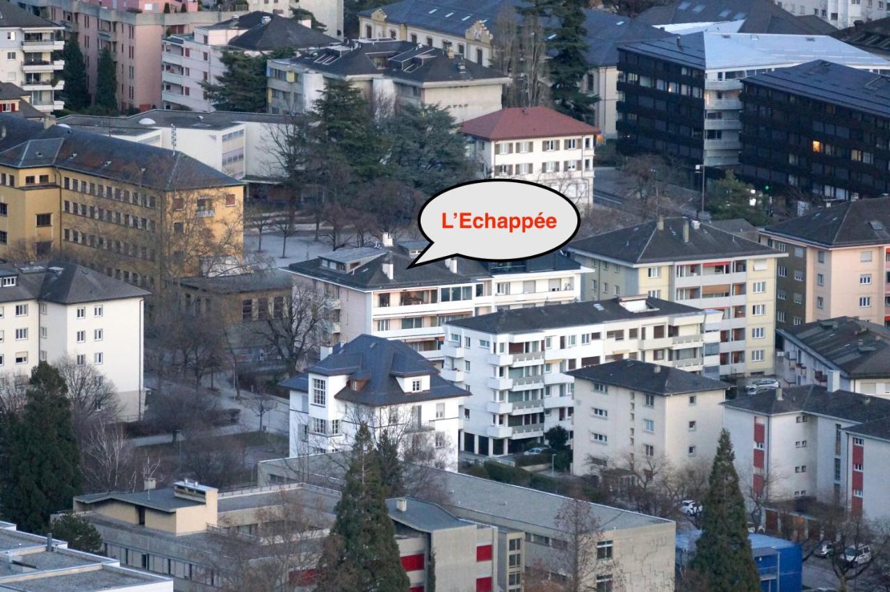 L'Echappee -B&B- Сион Экстерьер фото
